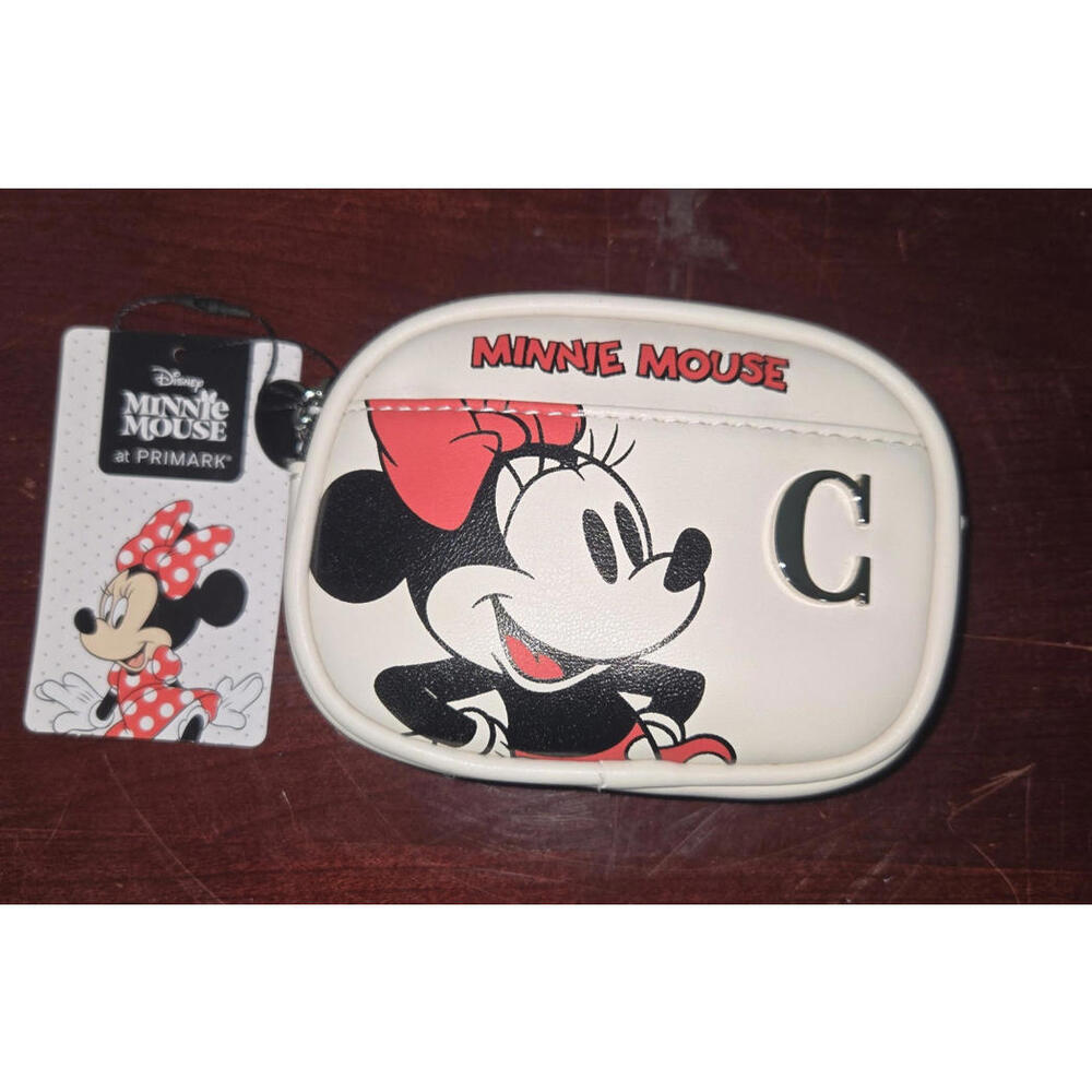 NWT Primark Disney Minnie Mouse White Coin Purse